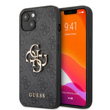 Guess iPhone 13 Mini Skal Big Logo Grå