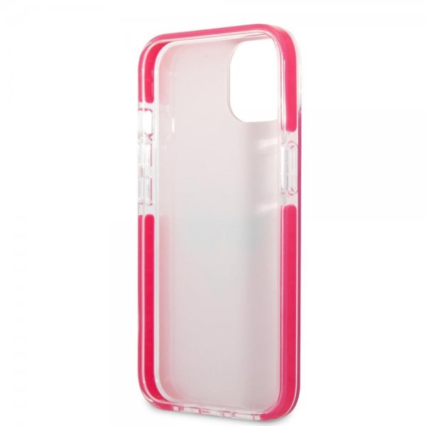 Karl Lagerfeld iPhone 13 Mini Skal Choupette Fuchsia