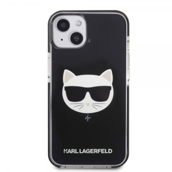 Karl Lagerfeld iPhone 13 Mini Skal Choupette Svart