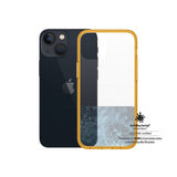PanzerGlass iPhone 13 Mini Skal ClearCase Color Tangerine