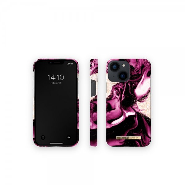 Ideal of Sweden iPhone 13 Mini Skal Fashion Case Golden Ruby