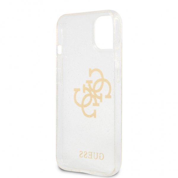 Guess iPhone 13 Mini Skal Full Glitter Transparent