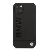 BMW iPhone 13 Mini Skal Hot Stamp Metal Logo Svart