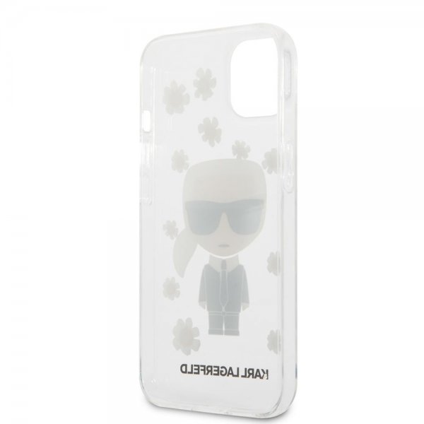 Karl Lagerfeld iPhone 13 Mini Skal Iconic Flower Transparent