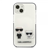 Karl Lagerfeld iPhone 13 Mini Skal Karl & Choupette Vit