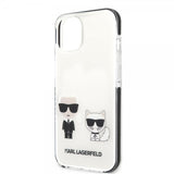 Karl Lagerfeld iPhone 13 Mini Skal Karl & Choupette Vit