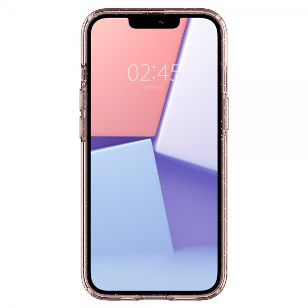 Spigen iPhone 13 Mini Skal Liquid Crystal Glitter Rose Quartz