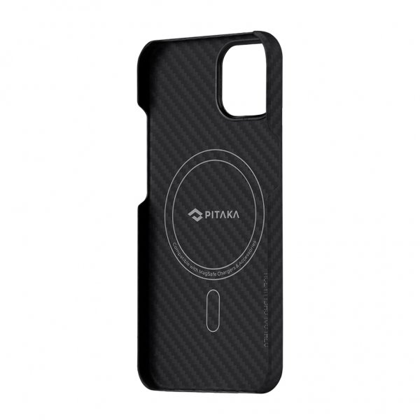 Pitaka iPhone 13 Mini Skal MagEZ Case 2 Black/Grey Twill