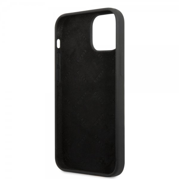 Guess iPhone 13 Mini Skal Metal Triangle Svart