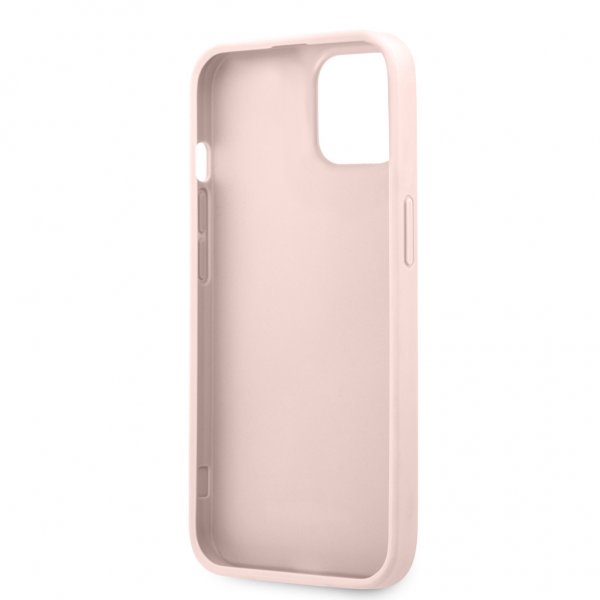 Guess iPhone 13 Mini Skal Printed Stripe Rosa