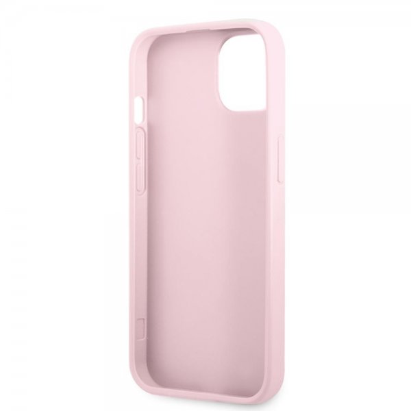 Guess iPhone 13 Mini Skal Saffiano Metal Logo Lila