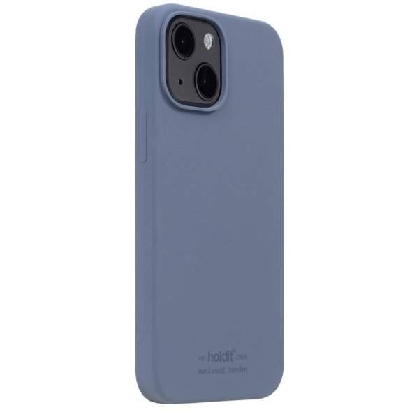 holdit iPhone 13 Mini Skal Silikon Pacific Blue