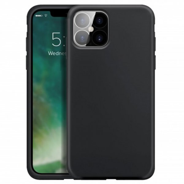 Xqisit iPhone 13 Mini Skal Silicone Case Svart