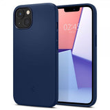 Spigen iPhone 13 Mini Skal Silicone Fit Navy Blue