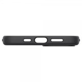 Spigen iPhone 13 Mini Skal Silicone Fit Svart