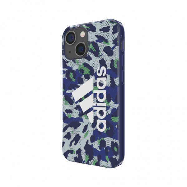 Adidas iPhone 13 Mini Skal Snap Case Leopard Bold Blue