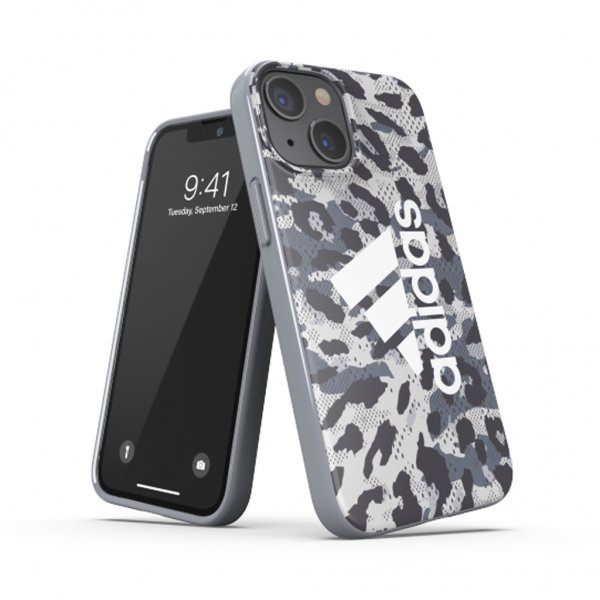 Adidas iPhone 13 Mini Skal Snap Case Leopard Grå