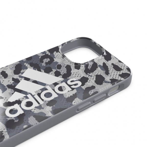 Adidas iPhone 13 Mini Skal Snap Case Leopard Grå