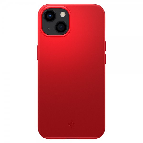 Spigen iPhone 13 Mini Skal Thin Fit Röd