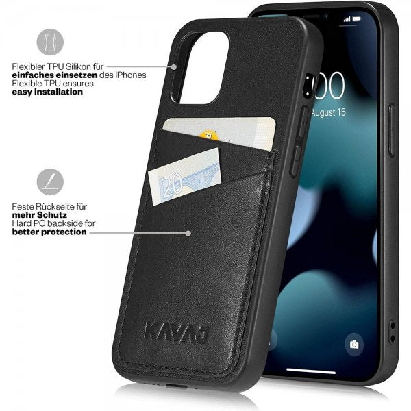 KAVAJ iPhone 13 Mini Skal Tokyo Svart