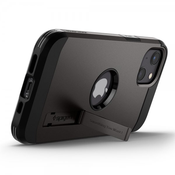 Spigen iPhone 13 Mini Skal Tough Armor Gunmetal
