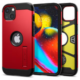 Spigen iPhone 13 Mini Skal Tough Armor Röd