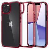 Spigen iPhone 13 Mini Skal Ultra Hybrid Red Crystal