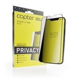 Copter iPhone 13 Mini Skärmskydd Exoglass Curved Privacy