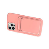 iPhone 13 Skal Korthållare Rosa