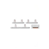 iPhone 13 Pro/ 13 Pro Max Sidoknappar - Silver