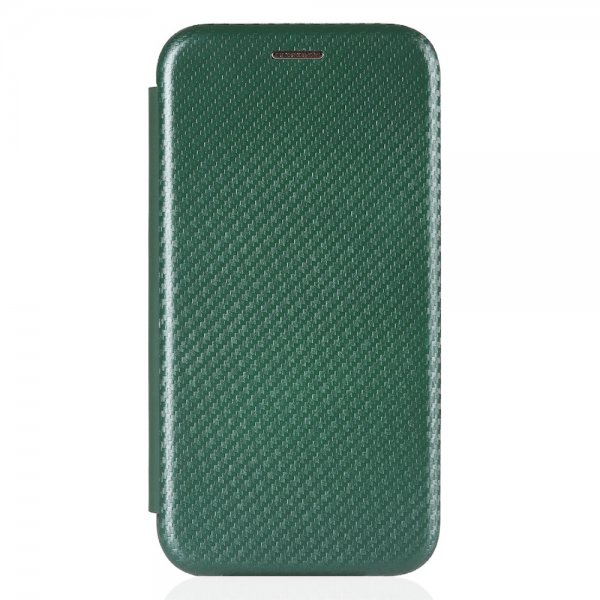 iPhone 13 Pro Fodral Kolfibertextur Grön