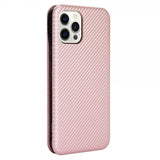 iPhone 13 Pro Fodral Kolfibertextur Roseguld