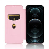 iPhone 13 Pro Fodral Kolfibertextur Roseguld