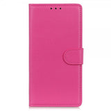 Nordic Covers iPhone 13 Pro Fodral Litchi Magenta