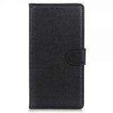 Nordic Covers iPhone 13 Pro Fodral Litchi Raven Black