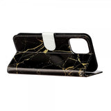 iPhone 13 Pro Fodral Motiv Marmor Guld