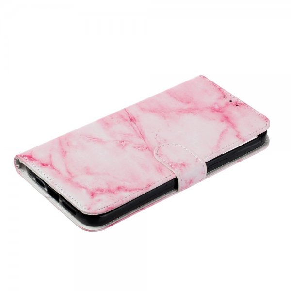 iPhone 13 Pro Fodral Motiv Rosa  Marmor