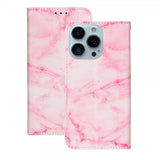 iPhone 13 Pro Fodral Motiv Rosa  Marmor