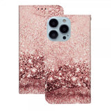 iPhone 13 Pro Fodral Motiv Rosa Glitter