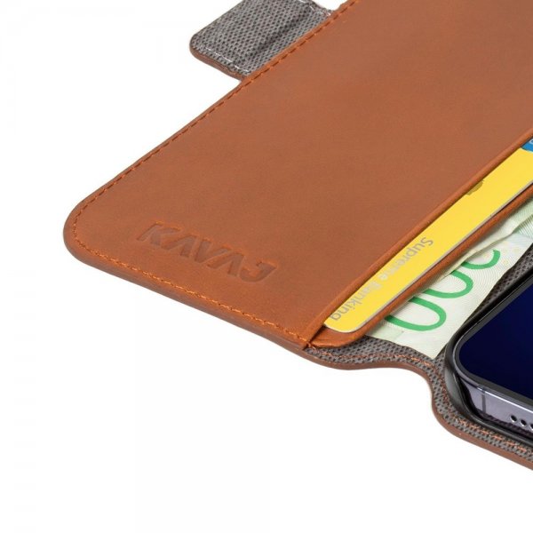 Kavaj iPhone 13 Pro Fodral Phoenix Brun
