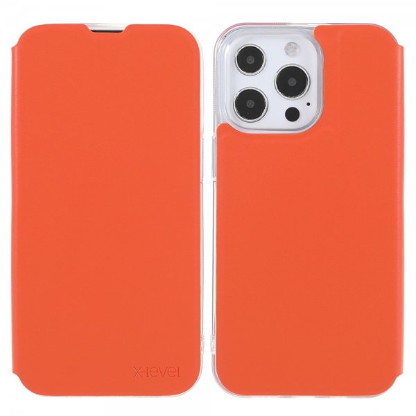 X-Level iPhone 13 Pro Fodral Shandoo Series Orange