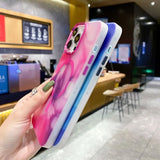 iPhone 13 Pro Skal Mönster Abstrakt Rosa