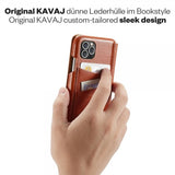 KAVAJ iPhone 13 Pro Max Fodral Dallas Brun