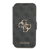Guess iPhone 13 Pro Max Fodral Metal Logo Grå