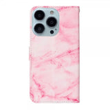iPhone 13 Pro Max Fodral Motiv Rosa Marmor