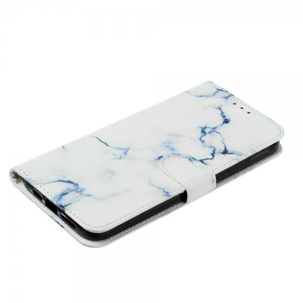 iPhone 13 Pro Max Fodral Motiv Vit Marmor