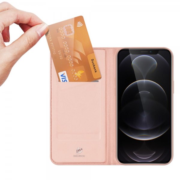 Dux Ducis iPhone 13 Pro Max Fodral Skin Pro Series Rosa
