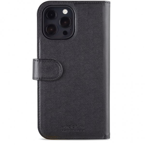 holdit iPhone 13 Pro Max Fodral Wallet Case Magnet Svart