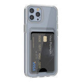 Rvelon iPhone 13 Pro Max Skal Korthållare Transparent
