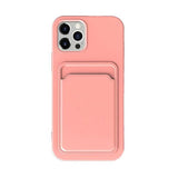 iPhone 13 Pro Max Skal Korthållare Rosa